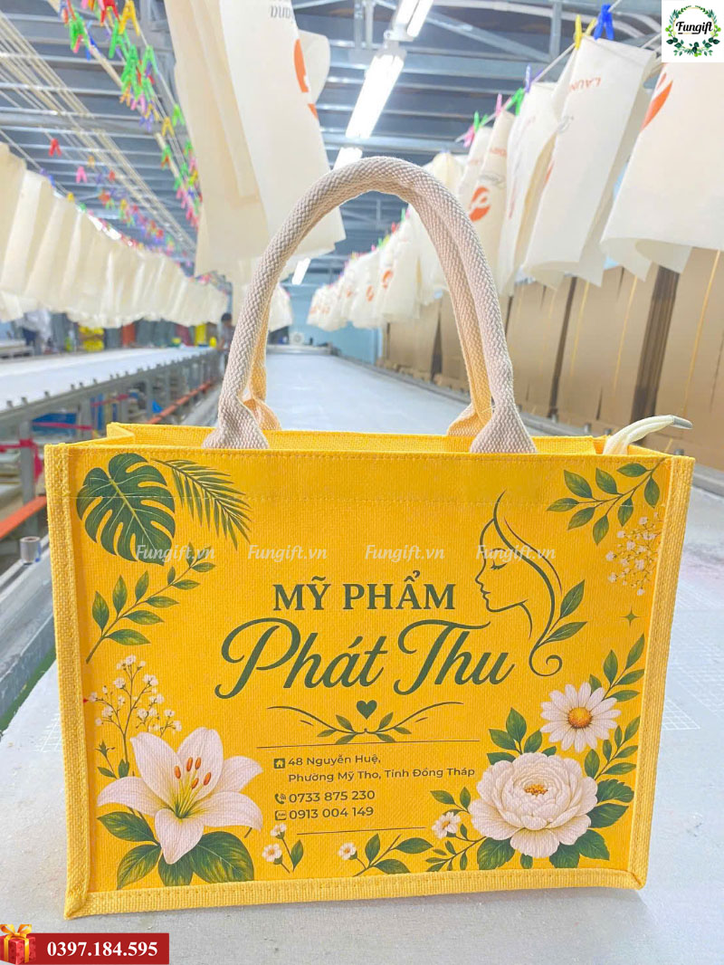 Tham khảo túi vải du lịch in logo