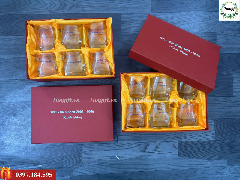 Xưởng in cốc thủy tinh tại Hà Nội