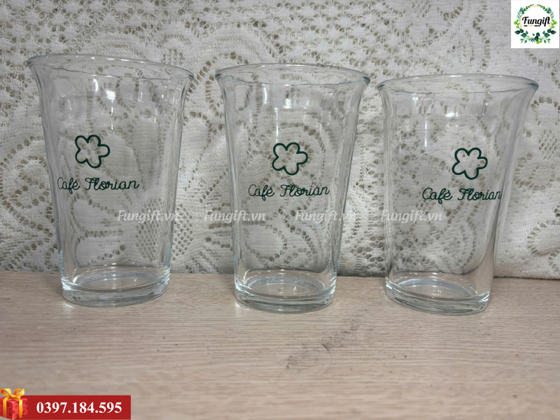 Xưởng in gia công cốc thủy tinh Hà Nội