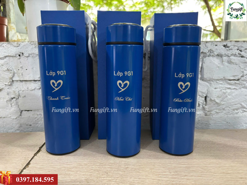 Xưởng khắc bình giữ nhiệt giá rẻ