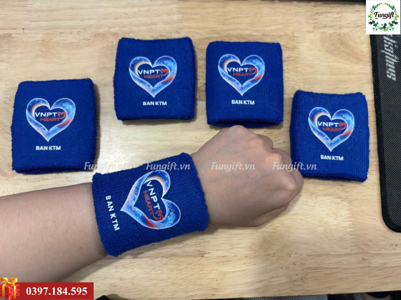 Băng chặn mồ hôi tay in logo làm quà tặng