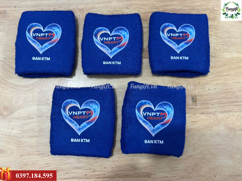 Băng quấn cổ tay in logo theo yêu cầu