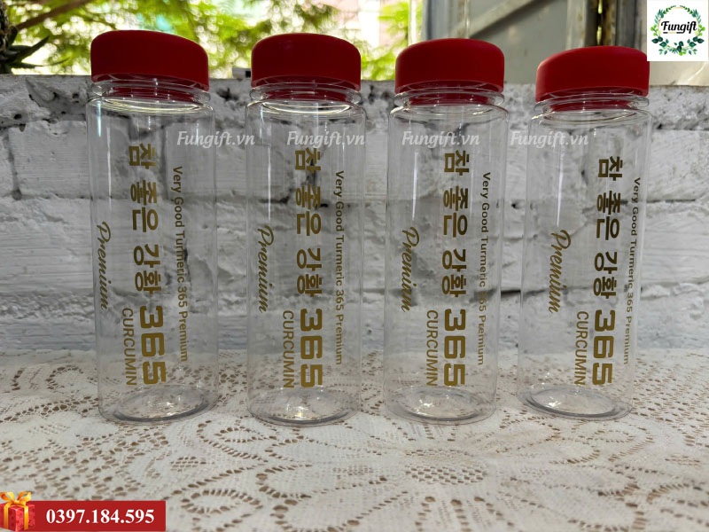 Bình nước nhựa my bottle 500ml in logo