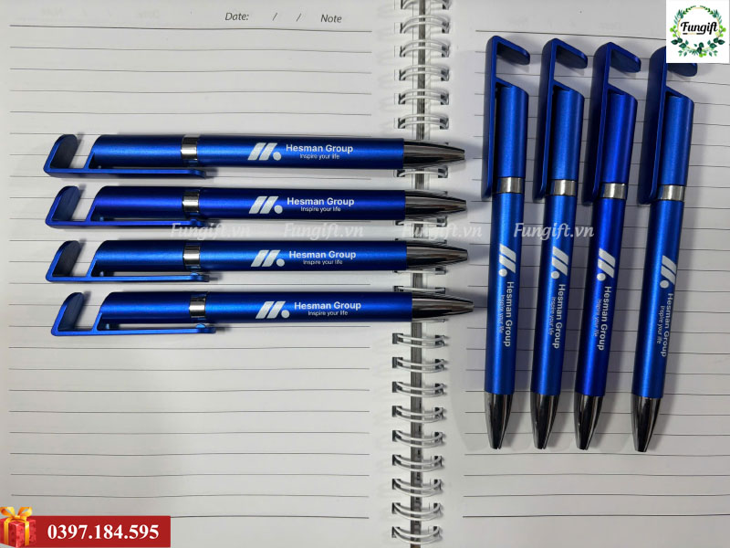 Bút bi kim loại khắc logo theo yêu cầu