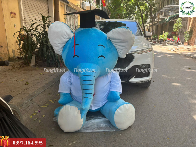 Gấu bông nhận diện thương hiệu