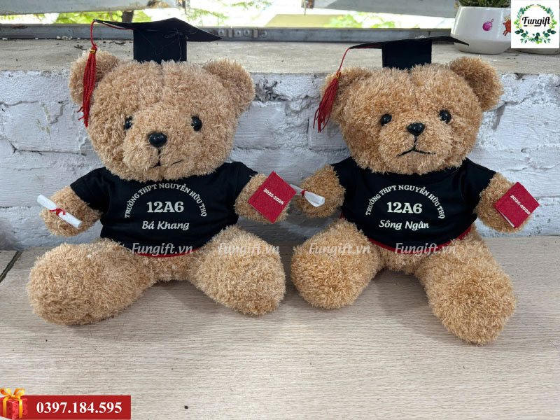 Gấu bông tốt nghiệp giá rẻ tại Hà Nội