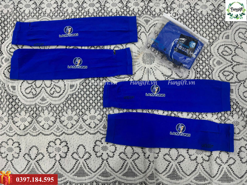 In logo lên ống tay chống nắng