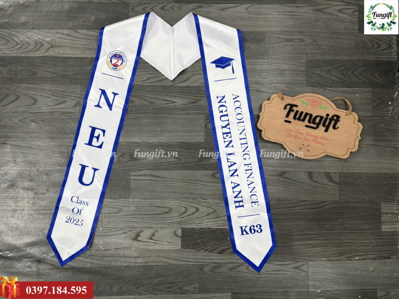 Làm sash tốt nghiệp