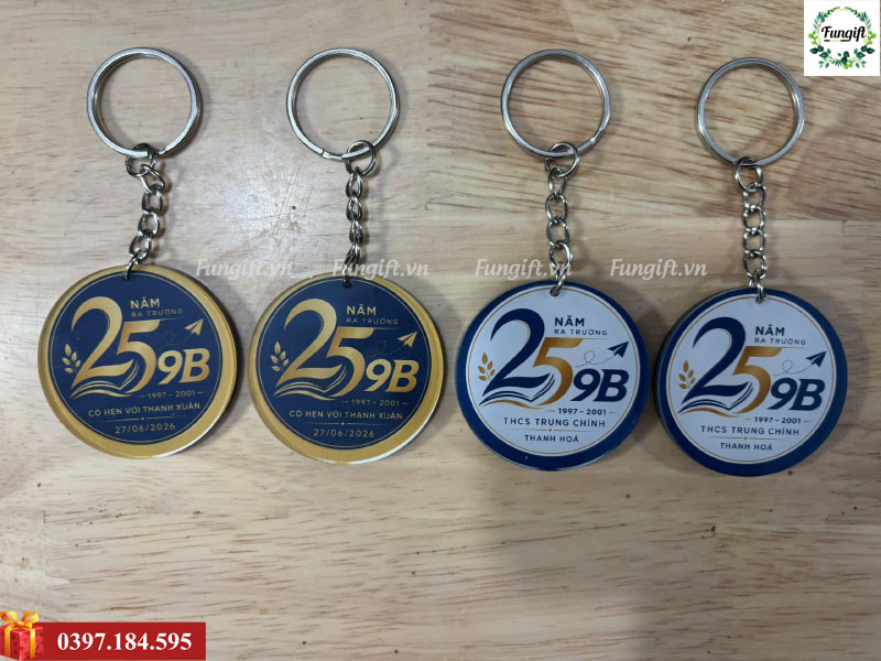 Móc khoá in logo theo yêu cầu