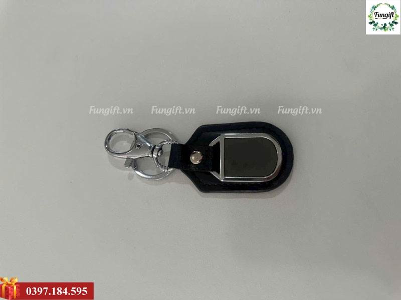 Móc khoá quà tặng in khắc logo
