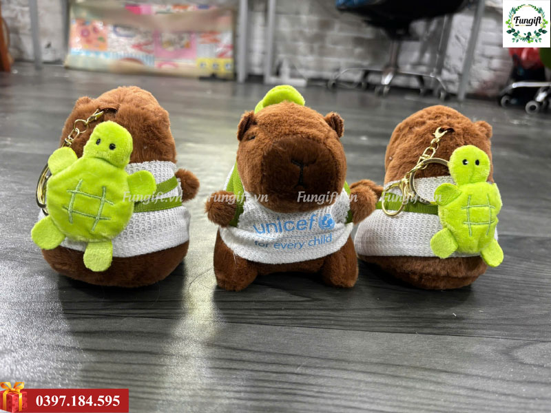Quà tặng móc khoá capybara giá rẻ