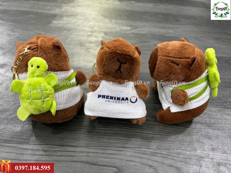 Xưởng sản xuất móc khoá gấu bông theo yêu cầu