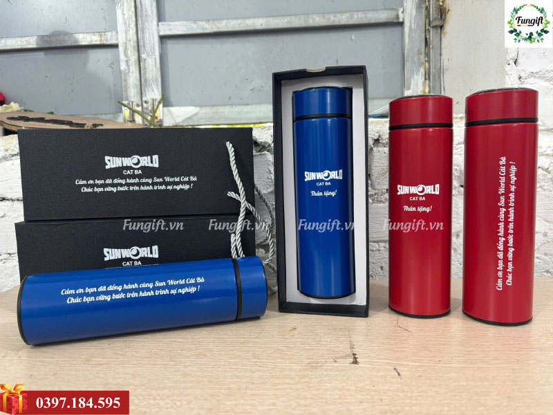 Đặt in bình giữ nhiệt inox304