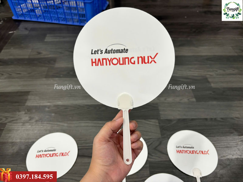 Đặt in quạt cầm tay số lượng lớn