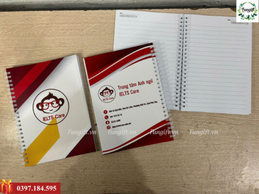 Đặt in sổ lò xo giá rẻ