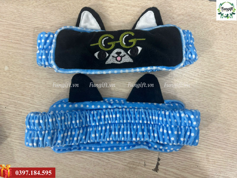 Đặt thêu băng đô đầu giá xưởng