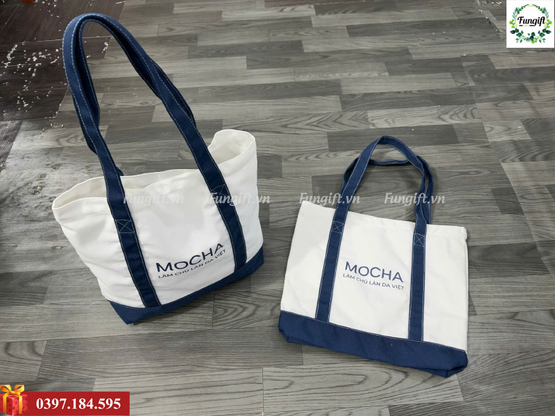 In logo lên túi vải canvas