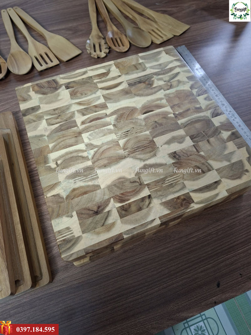 Lót nồi chất liệu gỗ keo