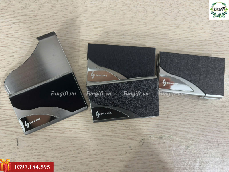 Mẫu hộp đựng namecard khắc theo yêu cầu