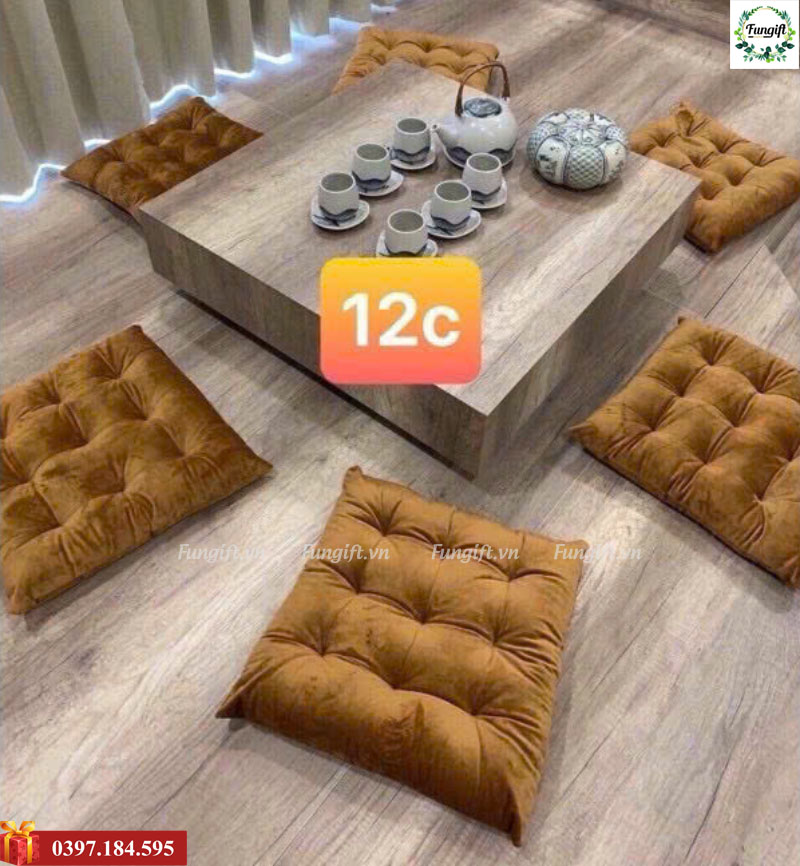 Đặt may đệm ngồi bệt theo yêu cầu