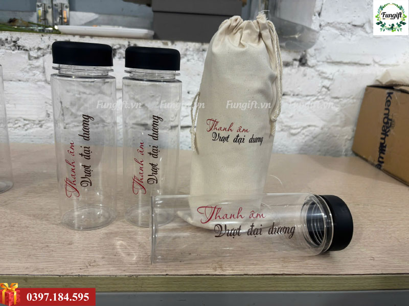 In bình nước nhựa my bottle theo yêu cầu
