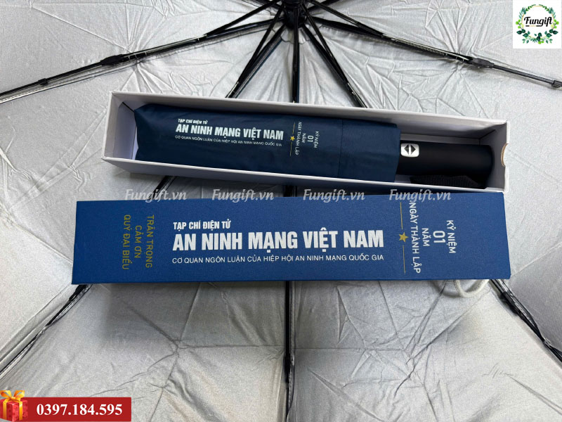 In logo lên ô dù giá rẻ