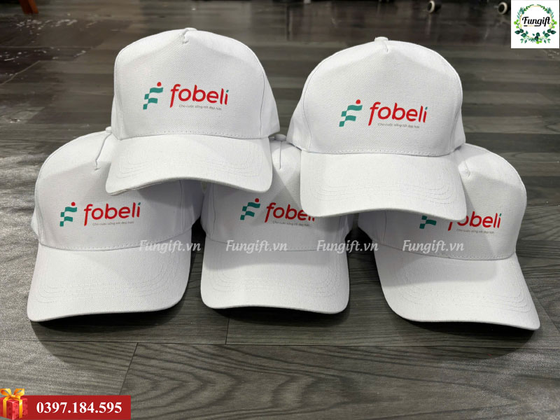 Mũ lưỡi trai in logo làm quà tặng