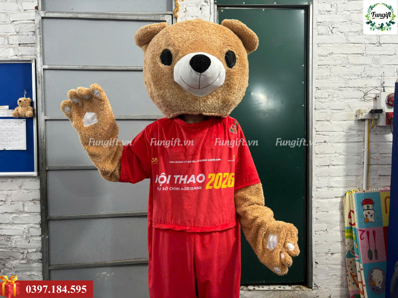 Xưởng sản xuất gấu mascot Hà Nội