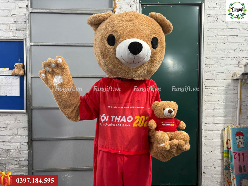 Xưởng sản xuất mascot gấu