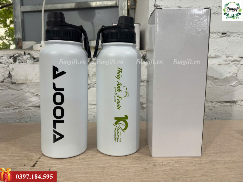Bình giữ nhiệt in logo thương hiệu