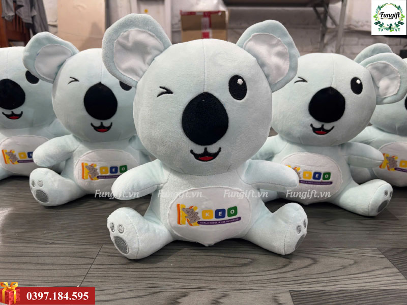 Đặt hàng gấu bông koala sản xuất in tên