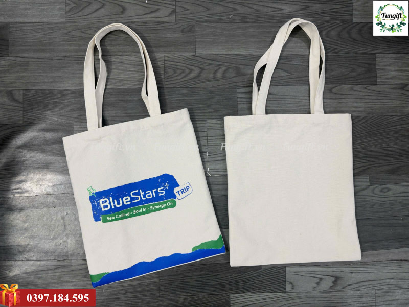 In logo lên túi vải canvas