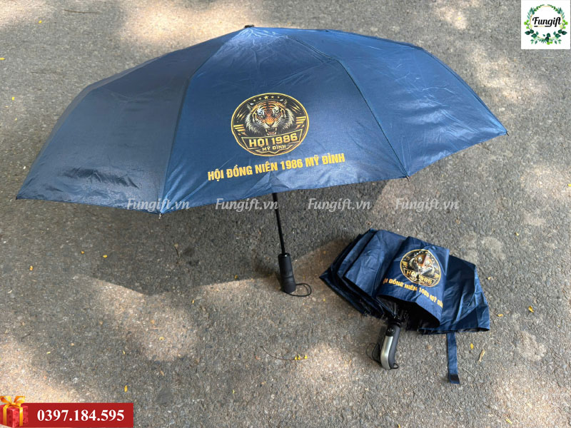 Ô dù gấp gọn in logo theo yêu cầu