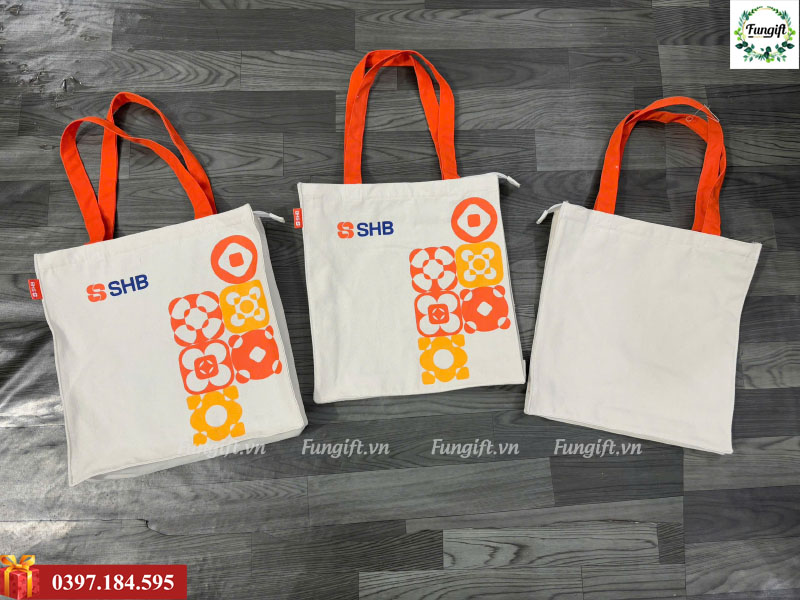 Túi canvas sản xuất in theo yêu cầu