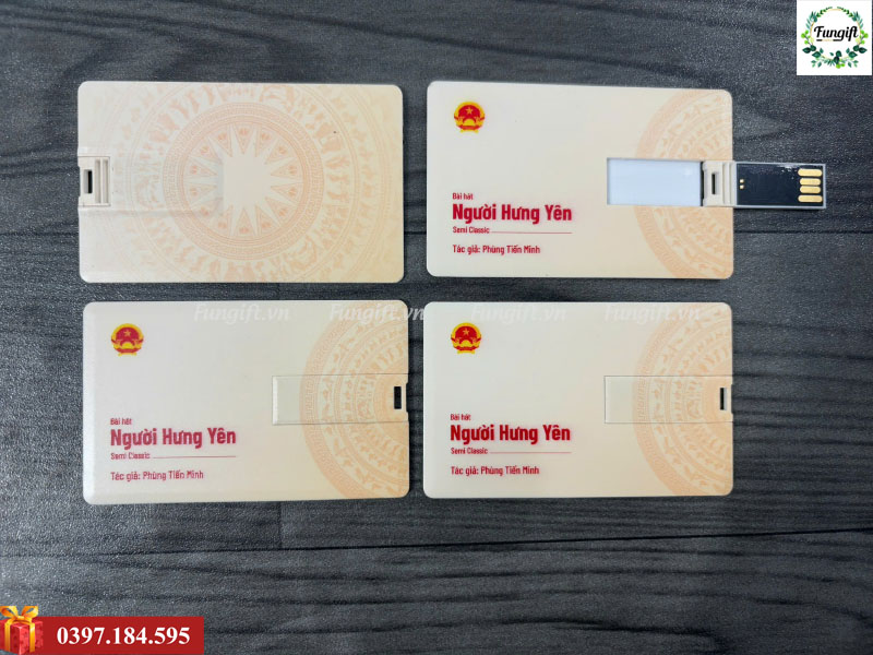 USB dạng thẻ in theo yêu cầu