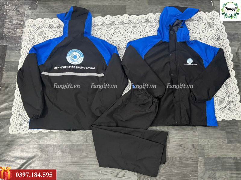 Áo mưa in logo theo yêu cầu