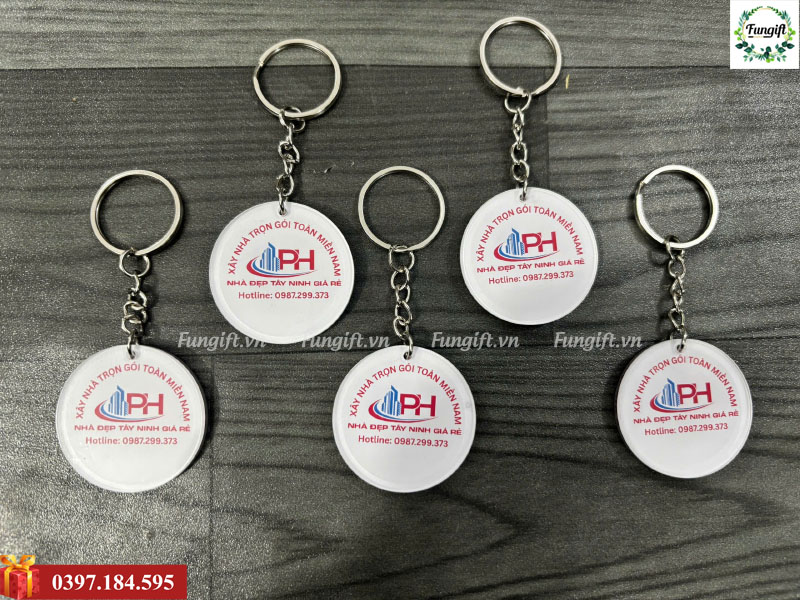 In móc khoá số lượng ít