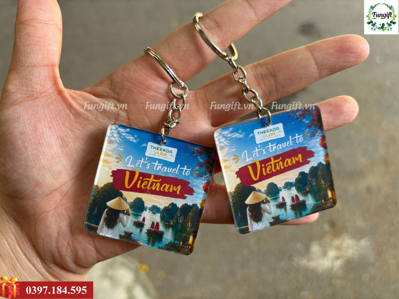 In móc khoá theo yêu cầu số lượng ít