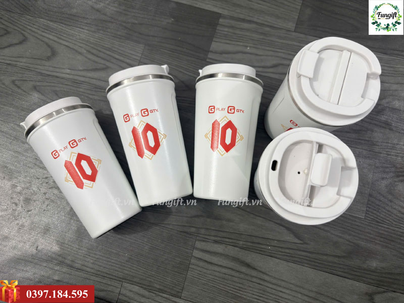 Ly giữ nhiệt quà tặng in khắc logo theo yêu cầu