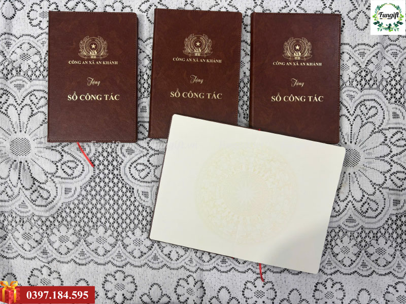 Nhận in sổ bìa da giá rẻ