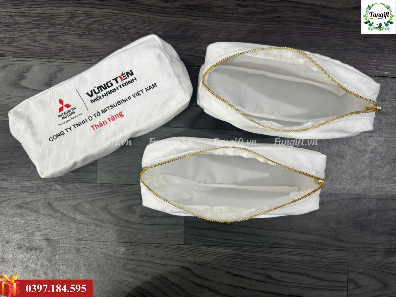 Túi đựng bút giá rẻ in logo theo yêu cầu