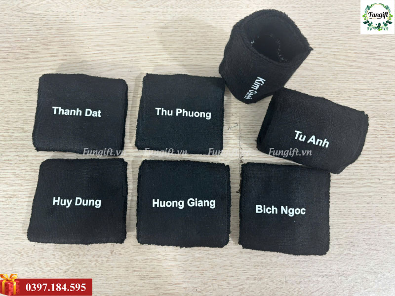 Xưởng in băng đeo cổ tay thể thao
