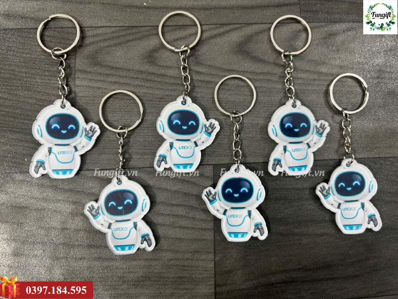 Xưởng in móc khoá mica