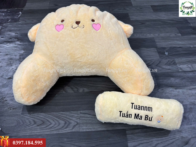 Xưởng sản xuất gối tựa lưng hình thú giá rẻ