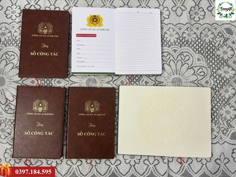 Xưởng sản xuất sổ da theo yêu cầu giá rẻ Hà Nội