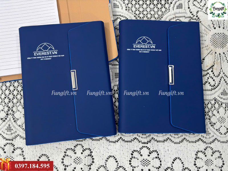 Đặt hàng sổ da in số lượng lớn