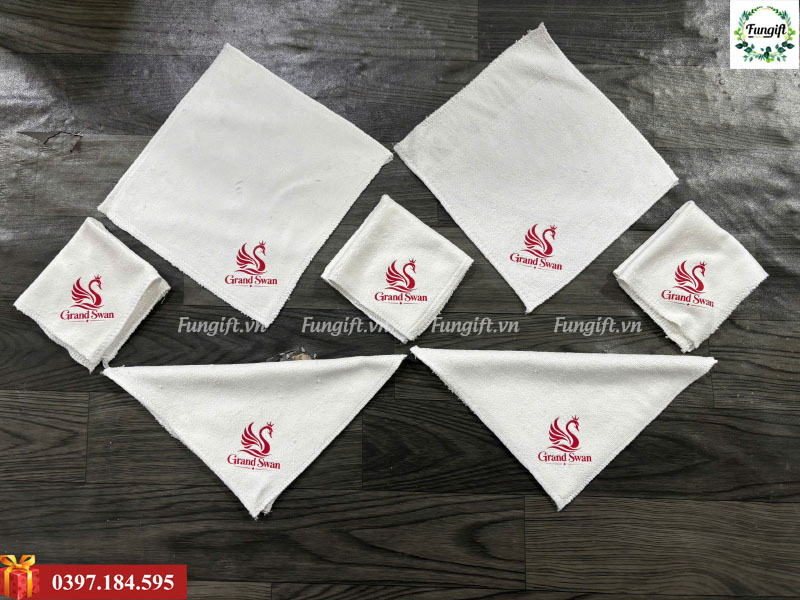 In logo lên khăn lau giá rẻ