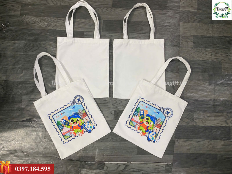 Xưởng in túi tote theo yêu cầu giá rẻ Hà Nội