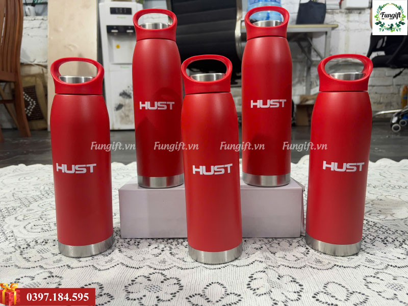 Bình giữ nhiệt in logo giá rẻ