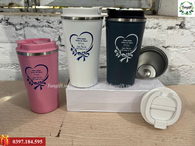 Cốc giữ nhiệt làm quà tặng doanh nghiệp
